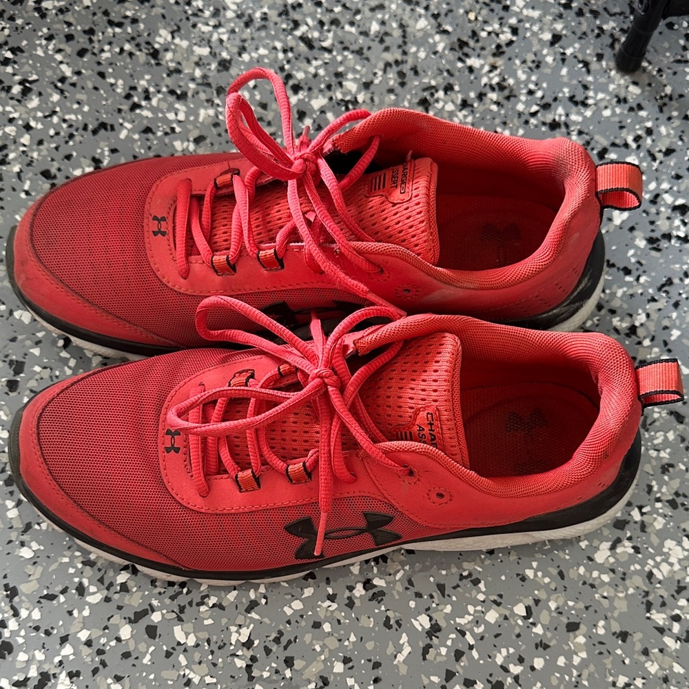 Under Armour Vibrant Red Sneakers